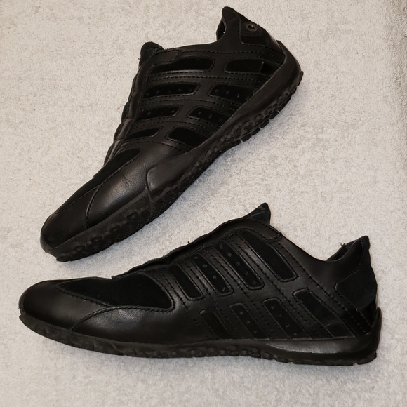 Ecco Snake Suede & Leather sneaker, black, 7 - Picture 6 of 13